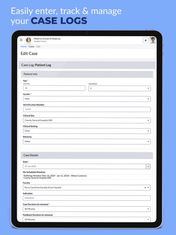 Medtrics iPad screenshot 6