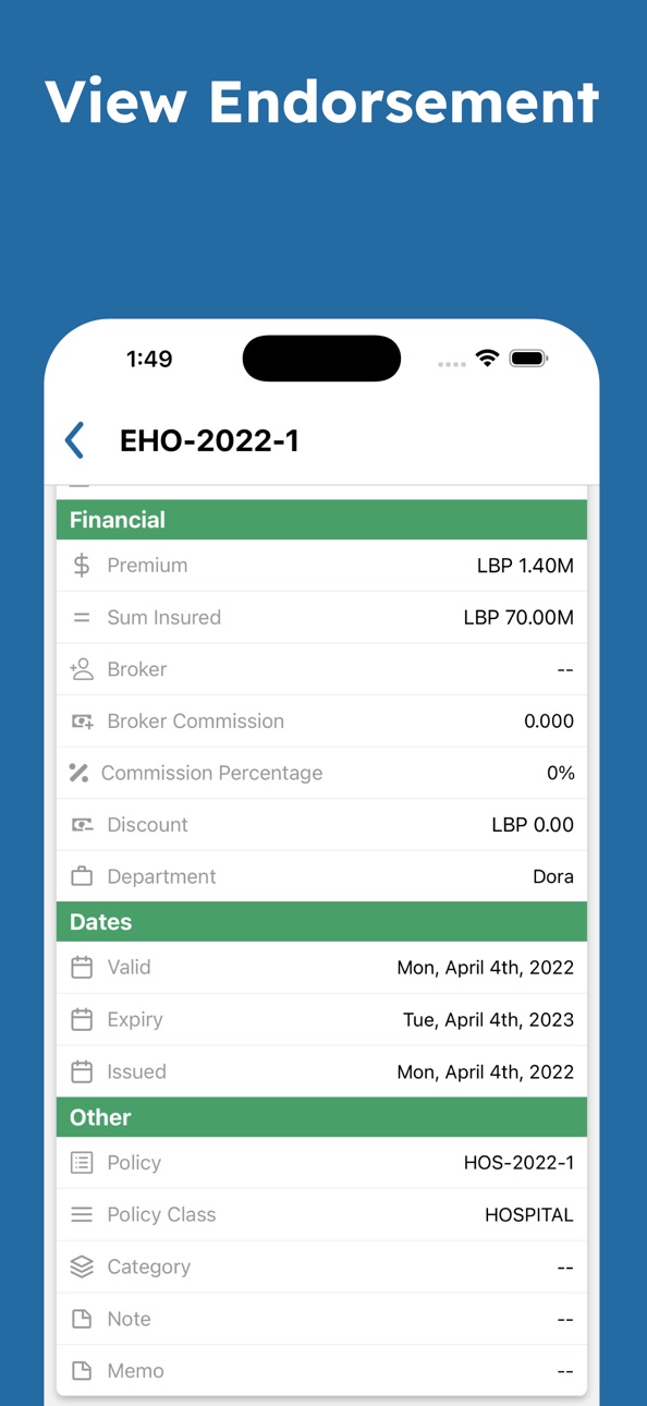 iPhone screenshot