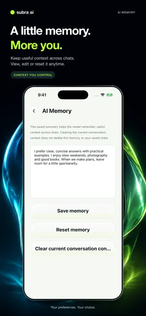 Subra AI: Private Offline AI screenshot 3