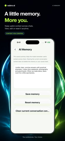 Subra AI: Private Offline AI screenshot