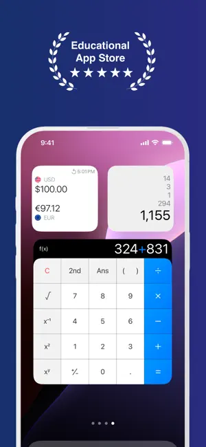 iCalc: Scientific Calculator screenshot 2