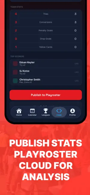 Playroster GameRec screenshot 4