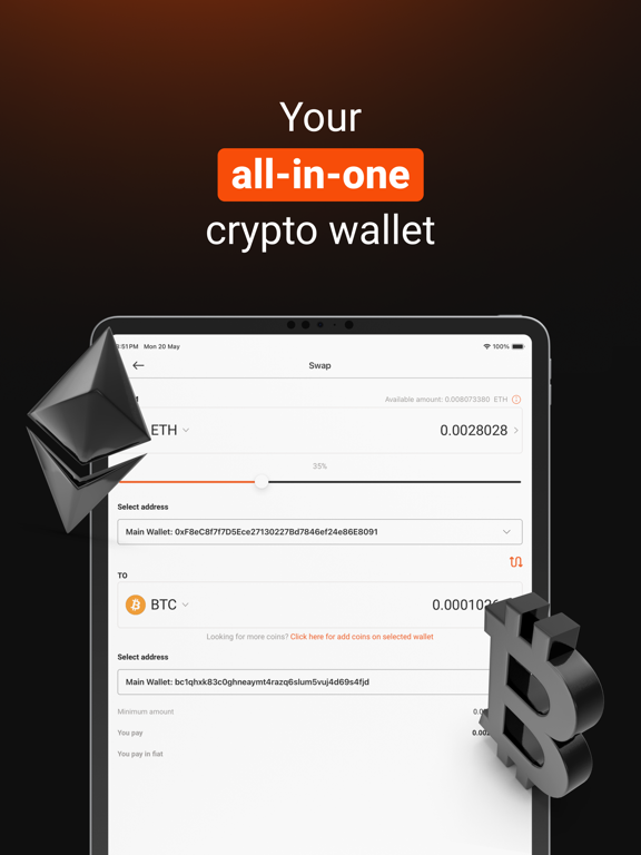 Screenshot #6 pour DokWallet: Crypto Wallet