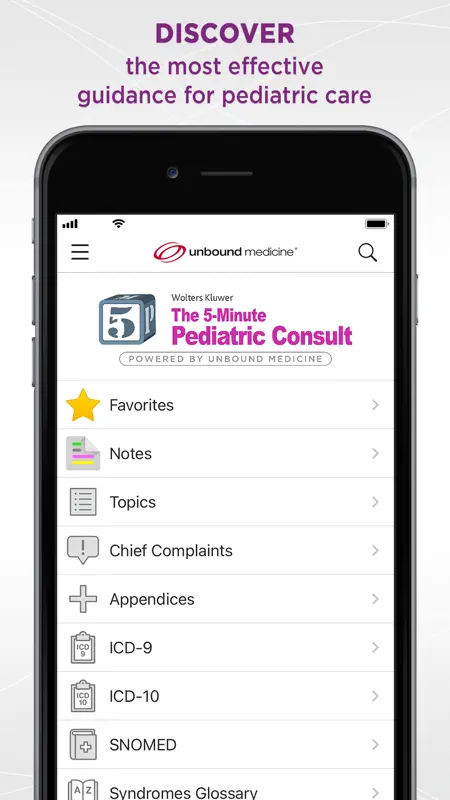 The 5-Minute Pediatric Consult screenshot 1 of 5