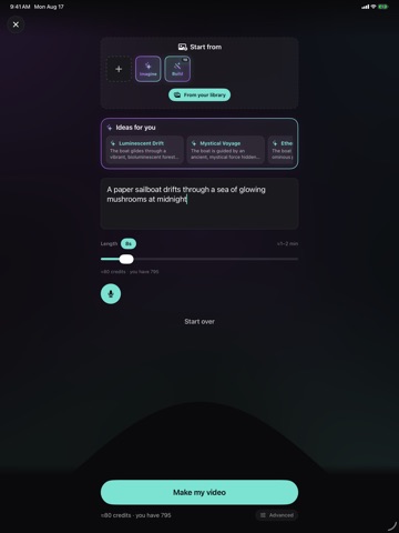 StudiArk: AI Video & Remix iPad screenshot