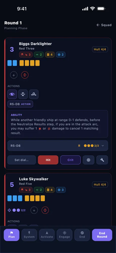 Squadron Datapad screenshot 5