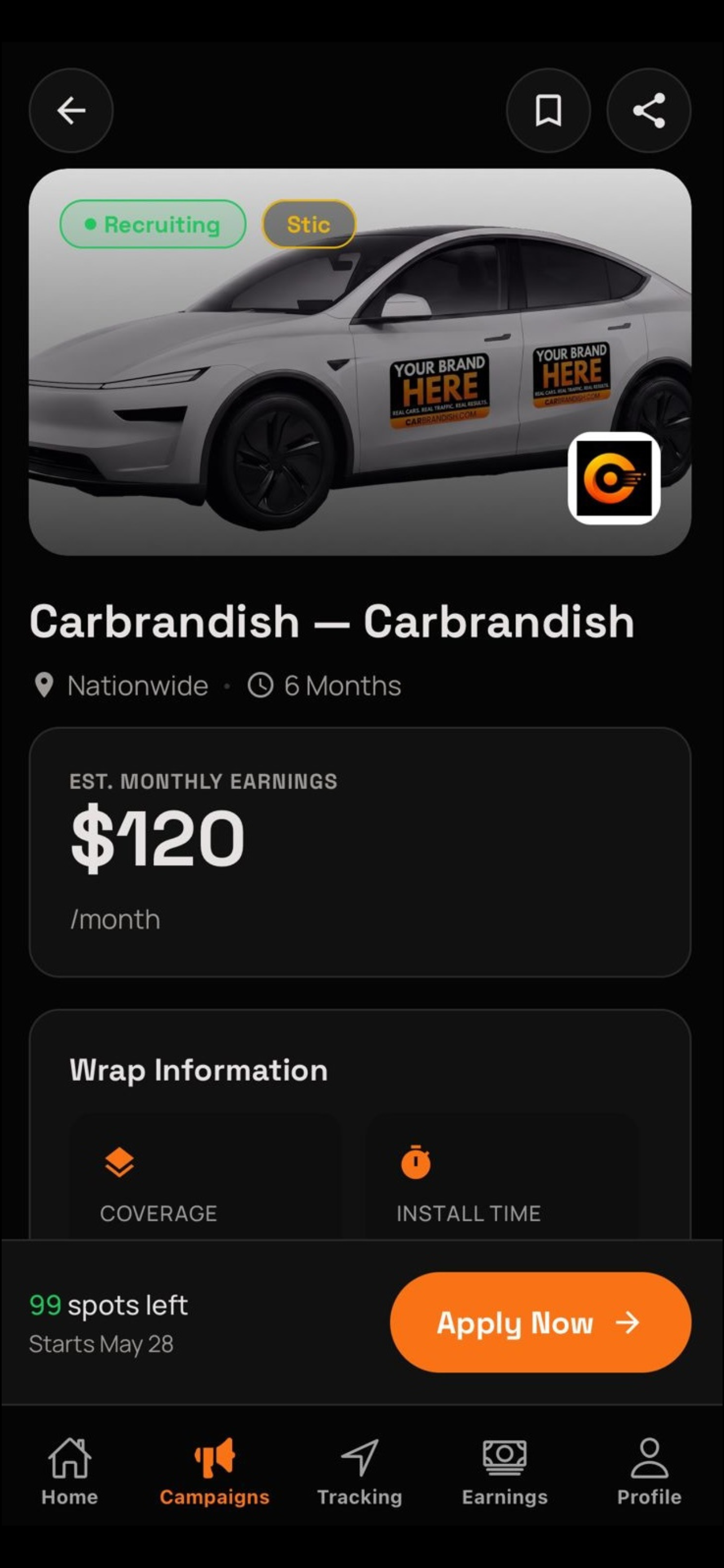 Carbrandish