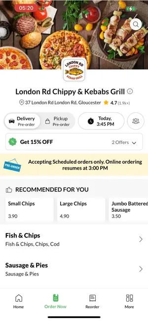 London Rd Chippy & Kebab Grill screenshot 2