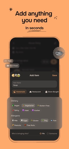 YoBring - Potluck Planner Screenshot 3 of 5