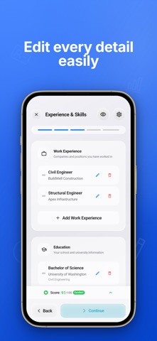 ProResume: CV & Resume Builder Screenshot 4 of 8