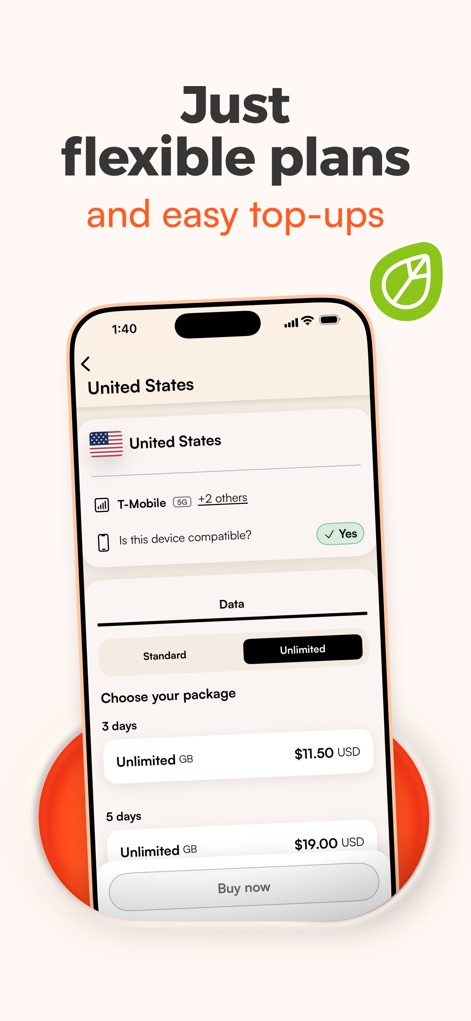 Airalo: eSIM Travel & Internet - Planes Flexibles