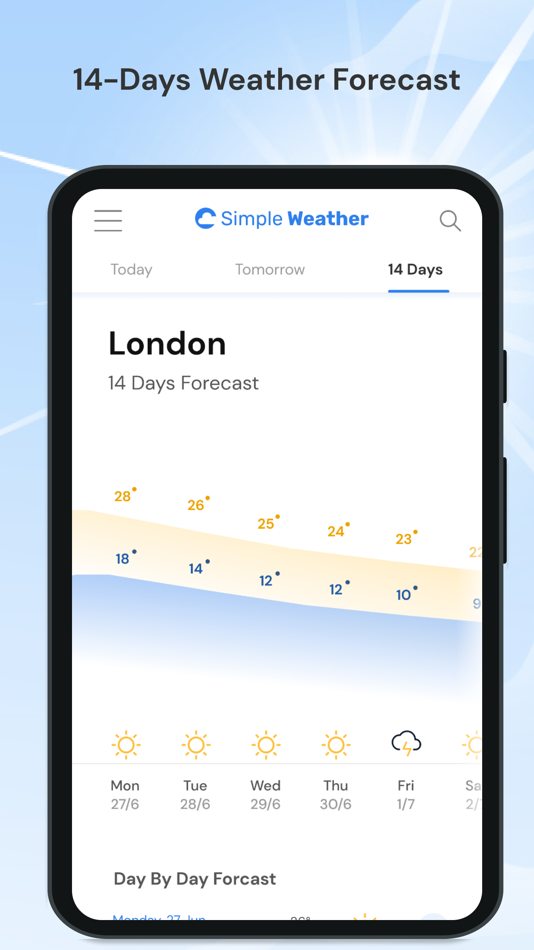 #4. Simple Weather Info (iOS) 来自: Hila Klain