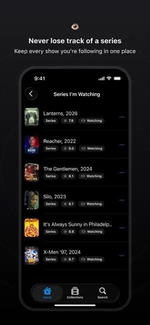 TapeTwo: Movie & TV Tracker screenshot 4