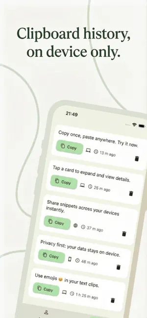 Clip Cloud - Clipboard Sync screenshot 3