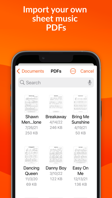Sheet Music Direct iPhone screenshot 9 - Music app
