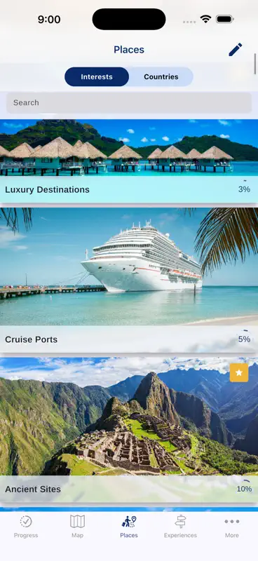 Visited Travel: Reisen Karte screenshot 5 of 10