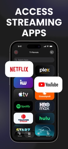 TV Remote · Smart TV Control iPhone screenshot
