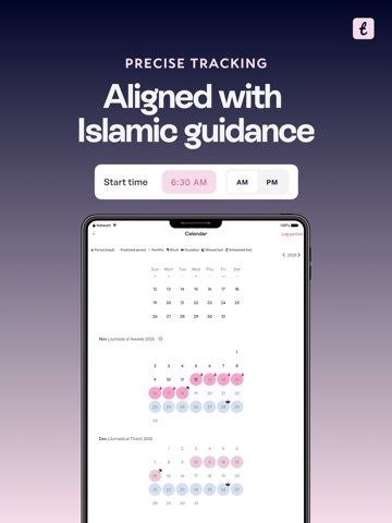 Taahirah Muslim Women's Health iPad screenshot