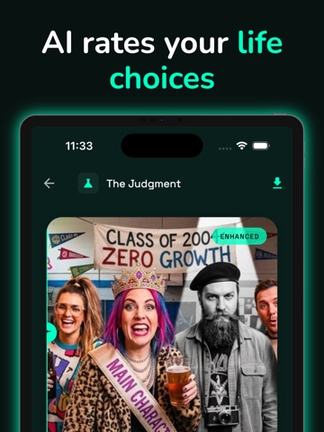 Roast My Life: AI Photo Roast iPad screenshot
