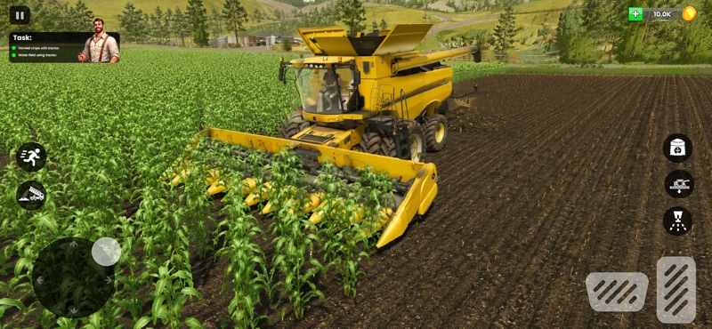 US Tractor Farming Driving 3D official gameplay screenshot 4