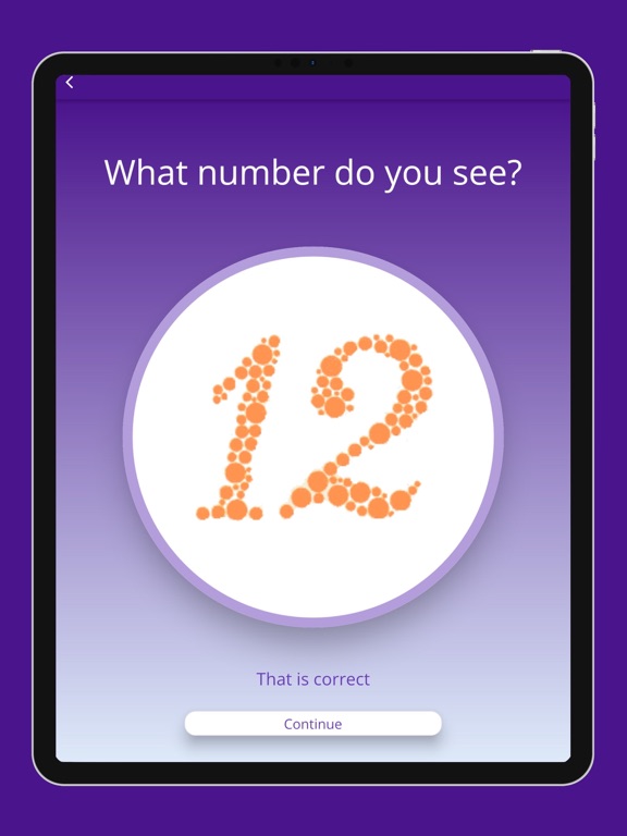 Color Blindness Checker iPad screenshot 9 - Medical app