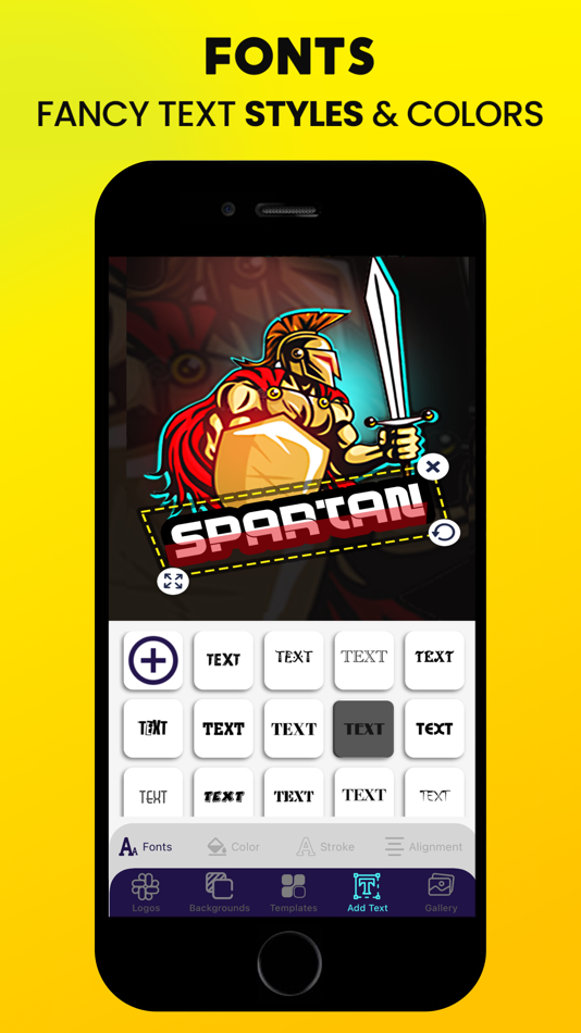 #4. Gaming Esports Maker Logo Clan (iOS) Podle: Wolfiz Technologies