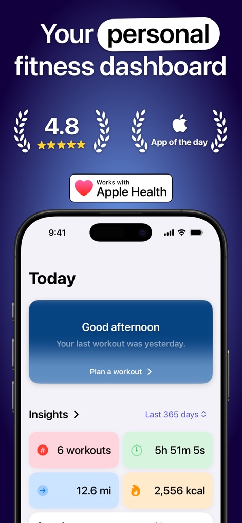 Workout Stats – Personal Best - Health & Fitness App | MWM