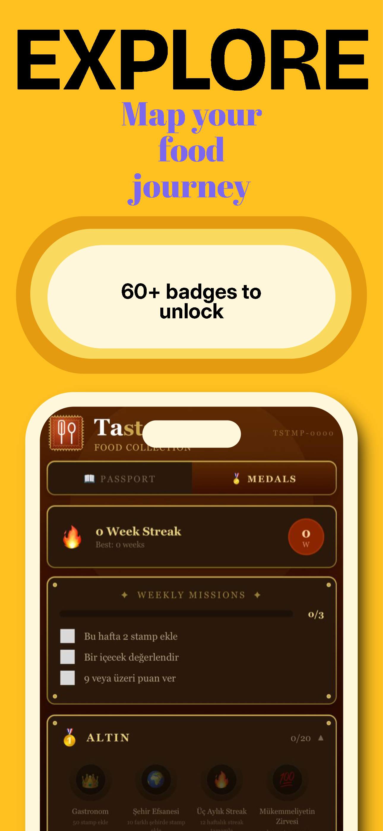 Tastamp: Food Collection screenshot 4