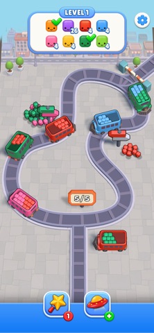 Color Railway Puzzle iPhone screenshot