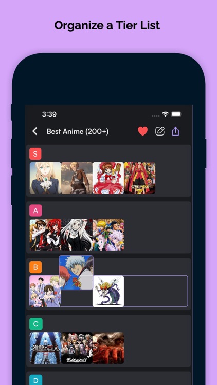 Tier List Maker - Lomo