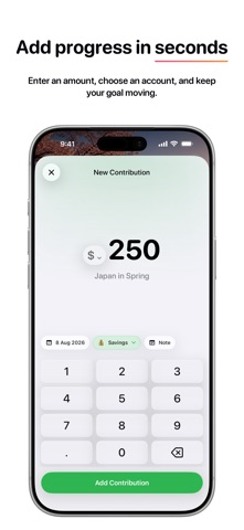 Goaley: Savings Goal Tracker Screenshot 3 of 7
