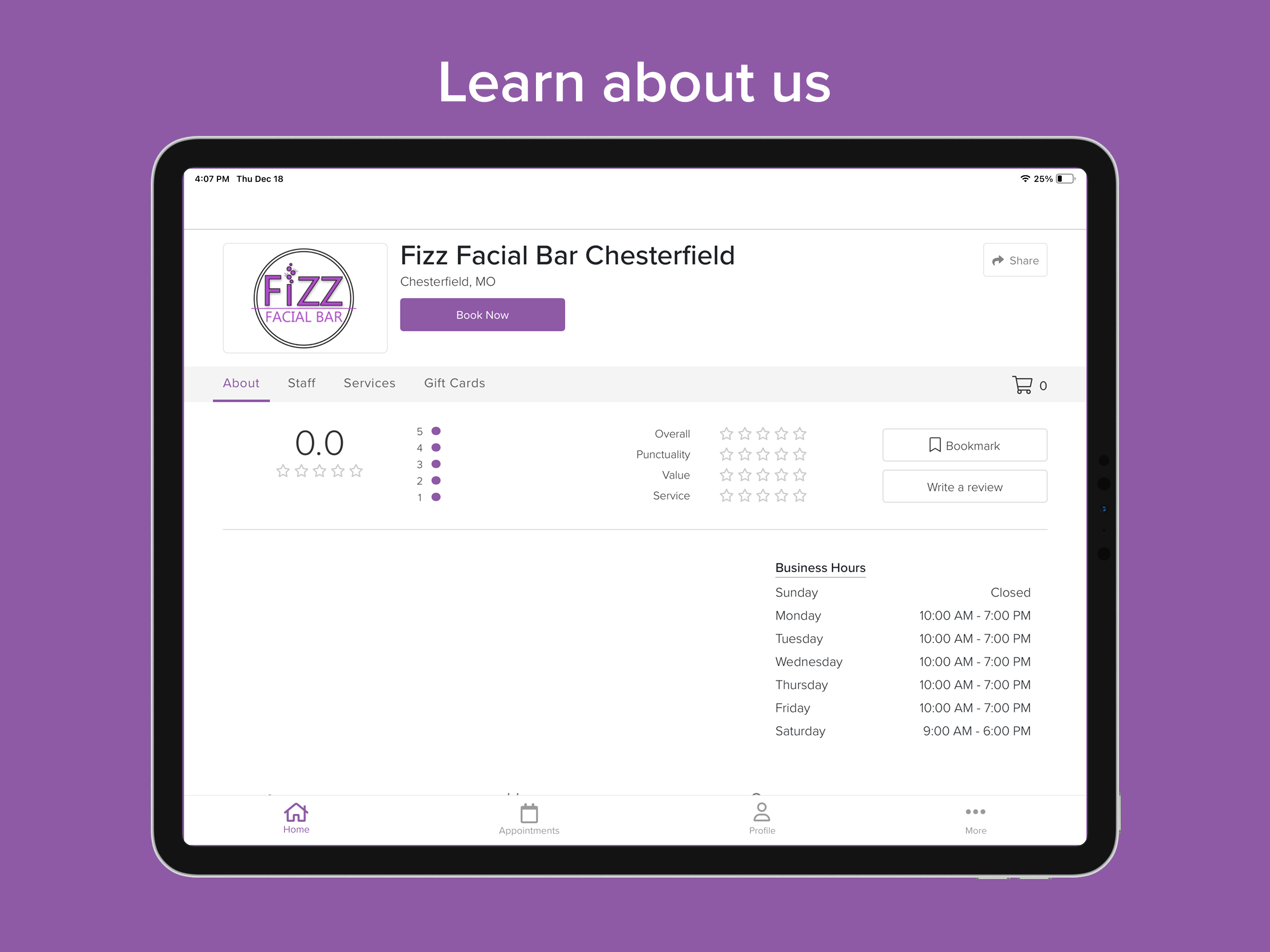 Fizz Facial Bar screenshot 9