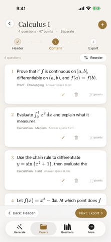 Exam Creator: Test Maker Screenshot 2 of 3