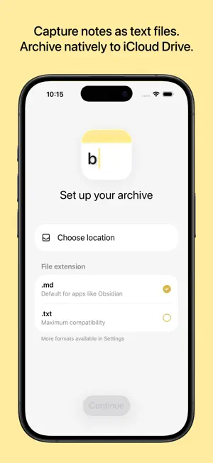 Bebop: Quick Notes screenshot 1