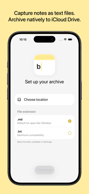 Bebop: Quick Notes Screenshot