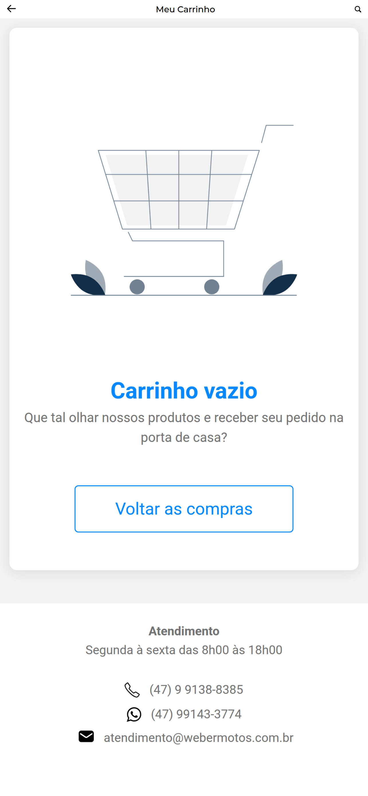 Weber Moto Peças screenshot 4
