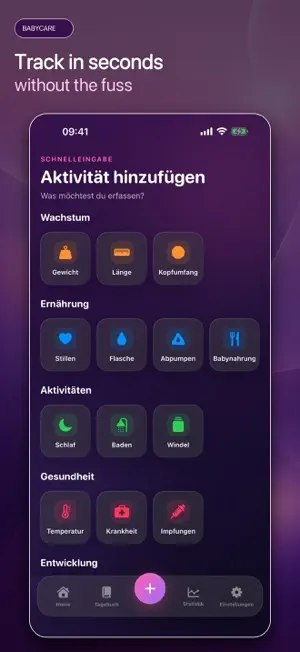BabyCare-Tracking screenshot 2