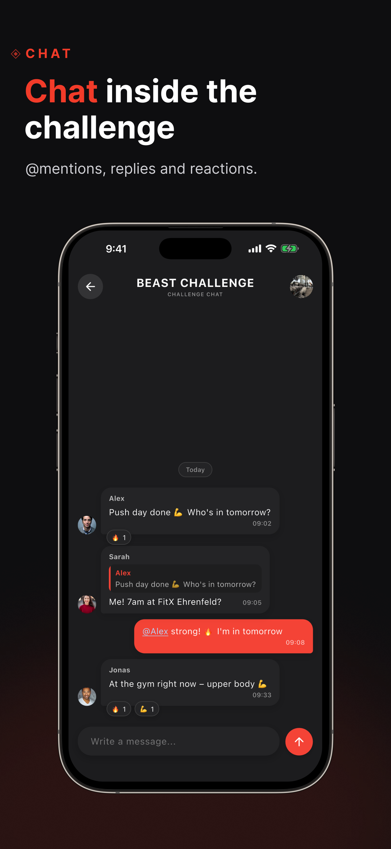 BEAST UP: Social Fitness screenshot 5