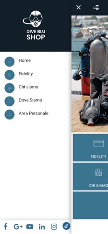 Dive Blu Shop screenshot