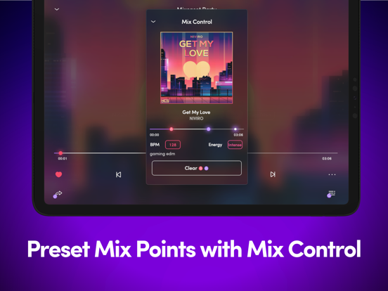 Mixonset: Music Clip DJ Mixer iPad app afbeelding 6
