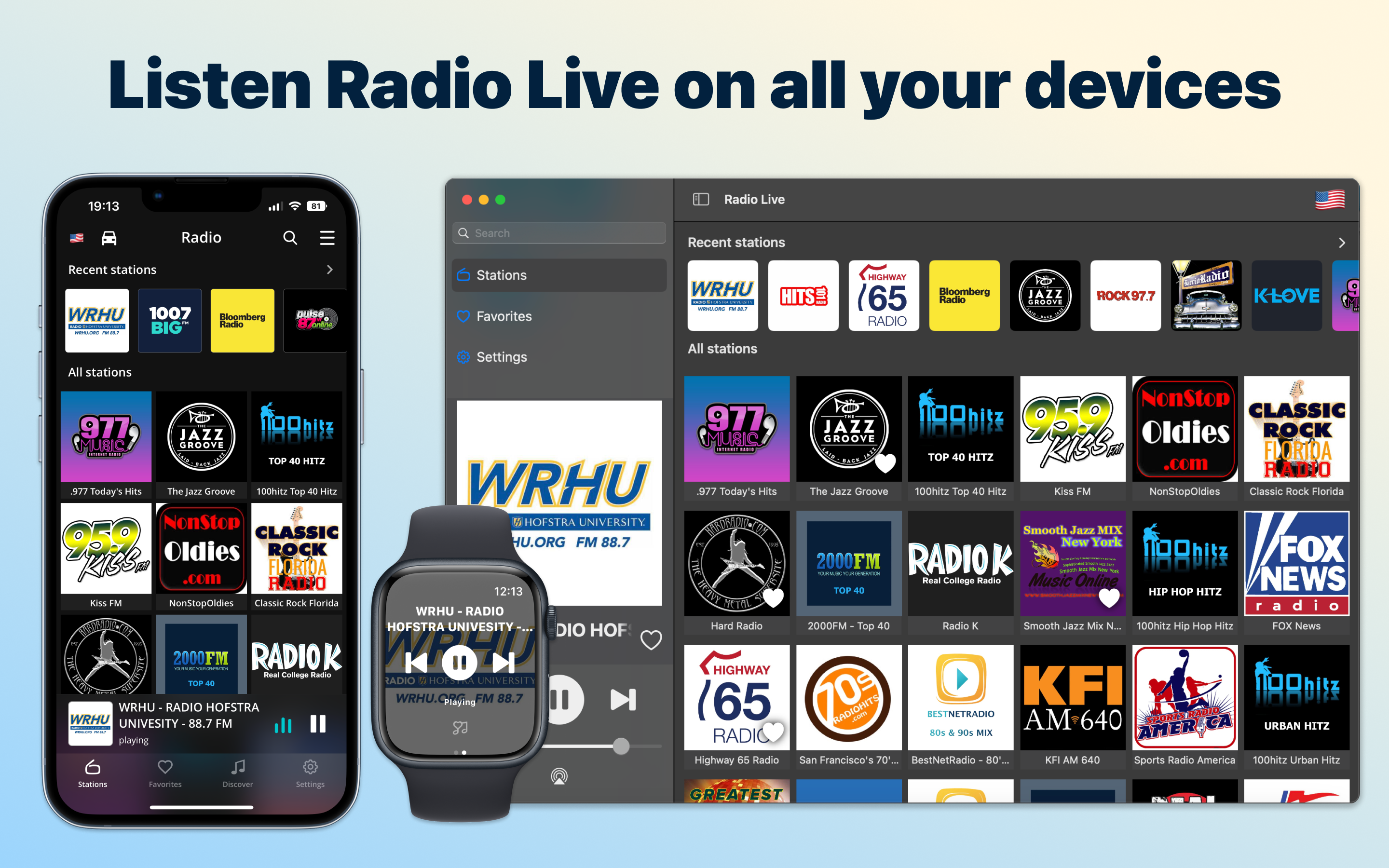 FM Radio Tuner live Player app screenshot 17