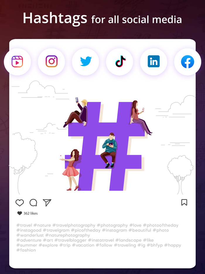 Hashtag Generator - Top Follow