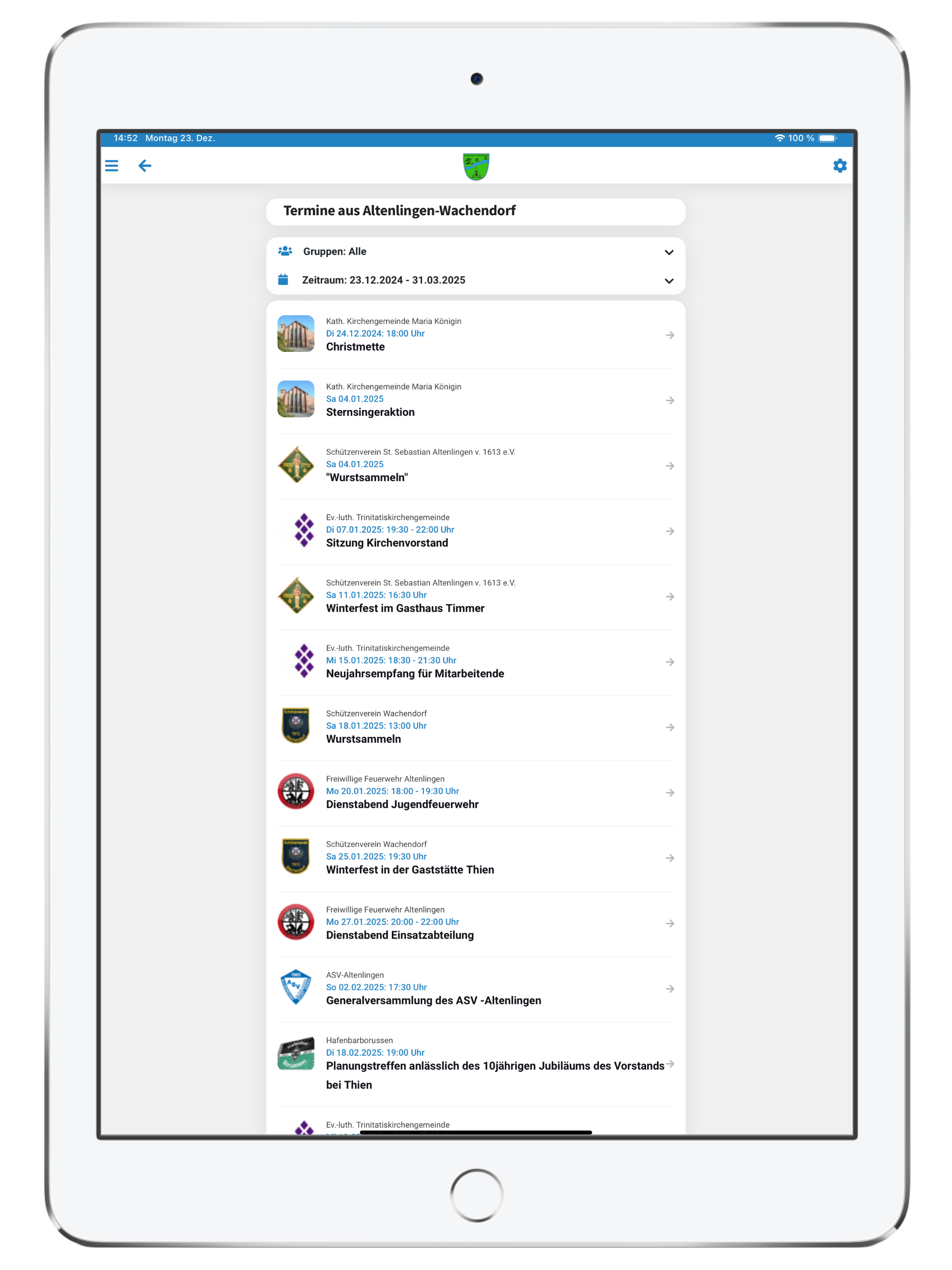 Altenlingen-Wachendorf App screenshot 13