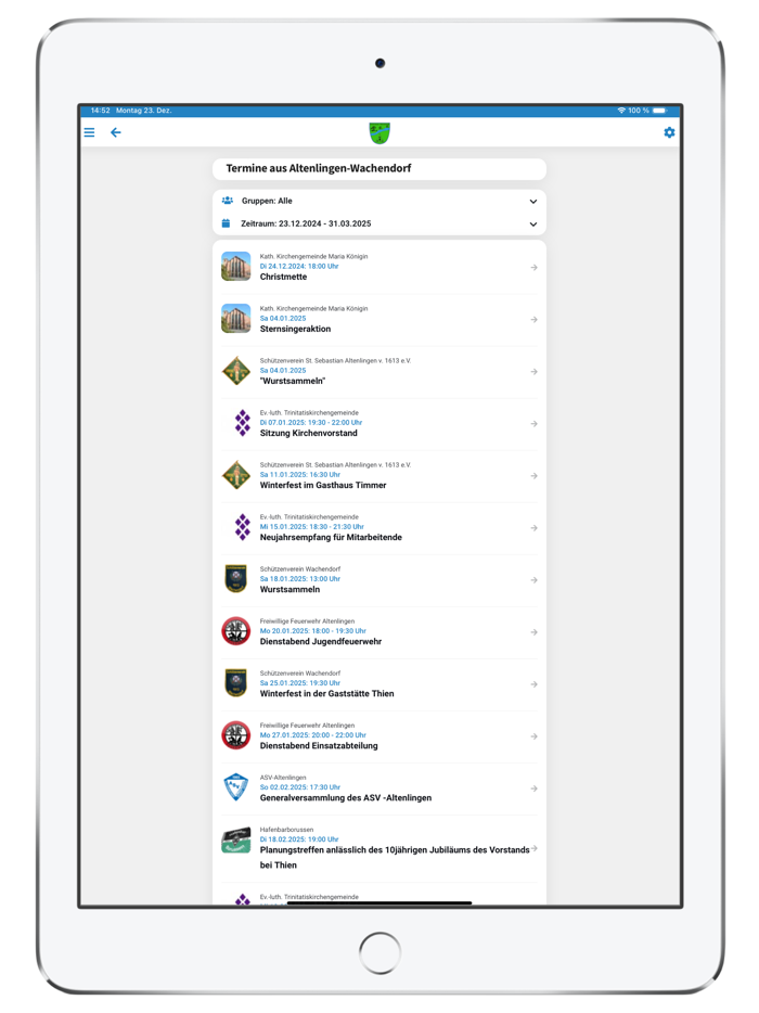 Altenlingen-Wachendorf App