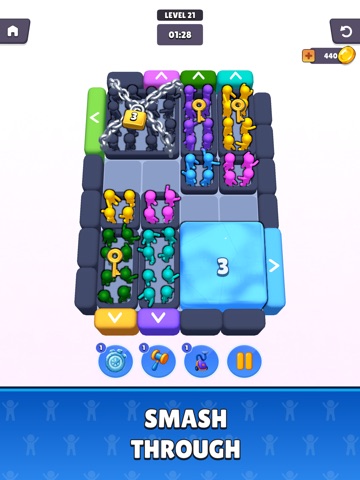 People Blob Blocks iPad screenshot