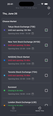 MarketTimeZen Screenshot 4 of 4