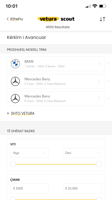 VeturaScout Screenshot