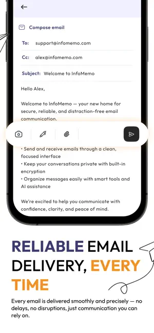 InfoMemo: Secure Mail screenshot 3