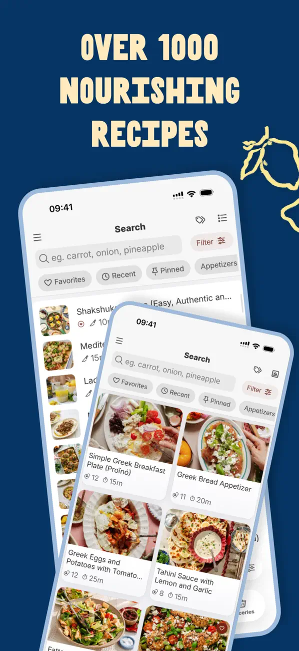 Screenshot #3 pour foodByMaria: Greek Recipes