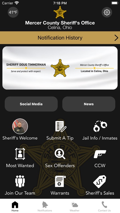 Mercer County Sheriff's Ohio